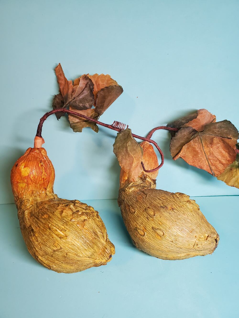 Paper Squash Decor Figurine - 7"